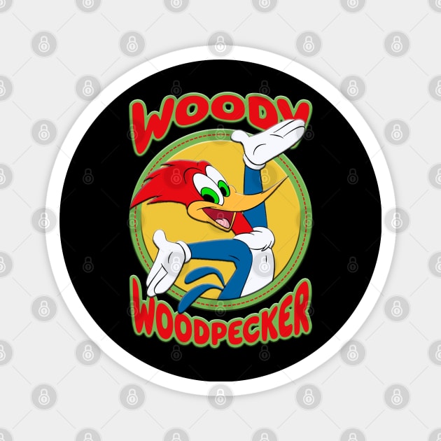 WOODY WOODPECKER BOOT Magnet by hackercyberattackactivity